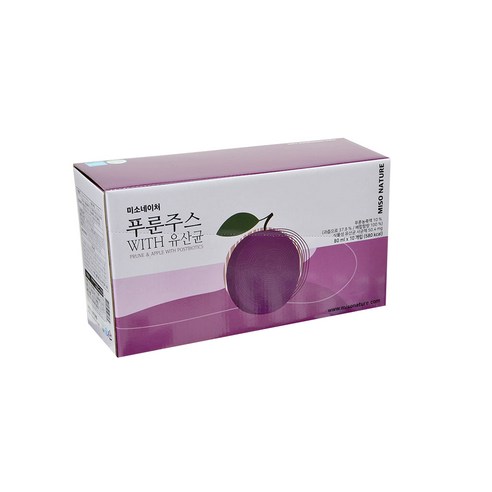푸룬주스 With 유산균, 800ml, 1개