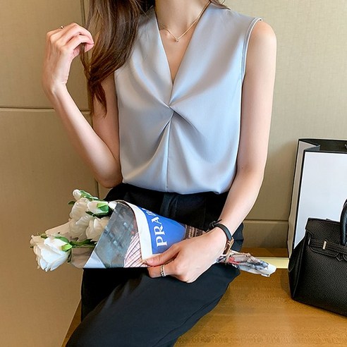 루나걸 볼텍스 블라우스
