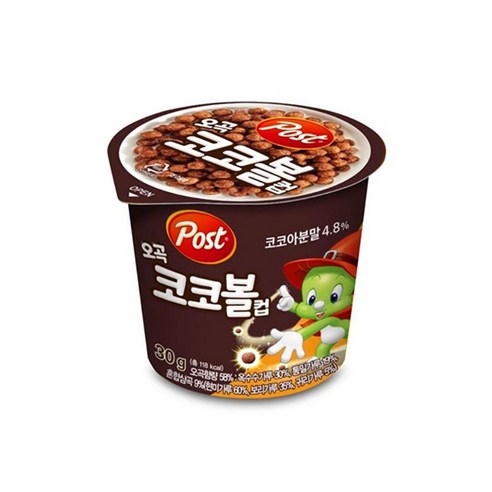 포스트 오곡코코볼 컵 시리얼 30g