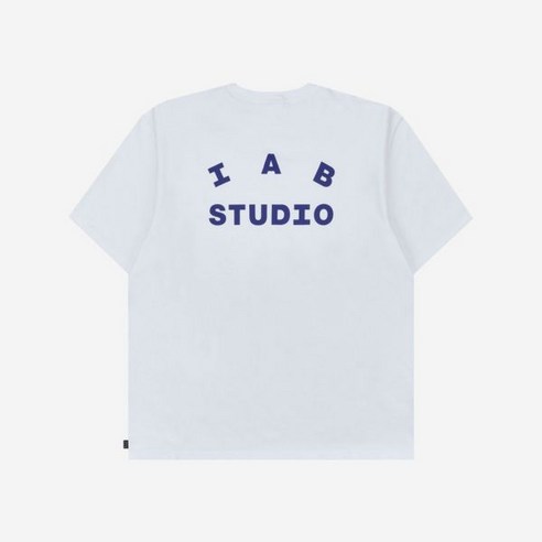 아이앱 스튜디오 티셔츠 화이트 IAB Studio T-Shirt White -