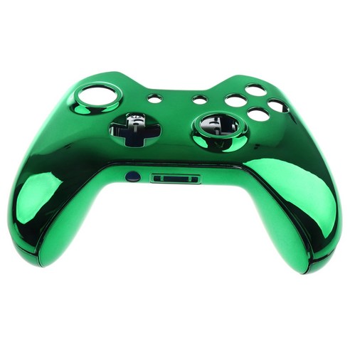 Xbox One 컨트롤러 용 크롬 하우징 쉘 스킨 케이스 커버, 녹색, 설명, ABS