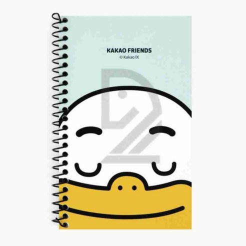 기맹 카카오 원링 좌철수첩 튜브 75X120MM 메모수첩