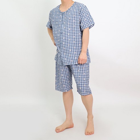 "쿨쿨" 숙면 보장! 폭스 인견 잠옷, 더위 많이 타는 당신을 위한 구원템 인견남성잠옷세트