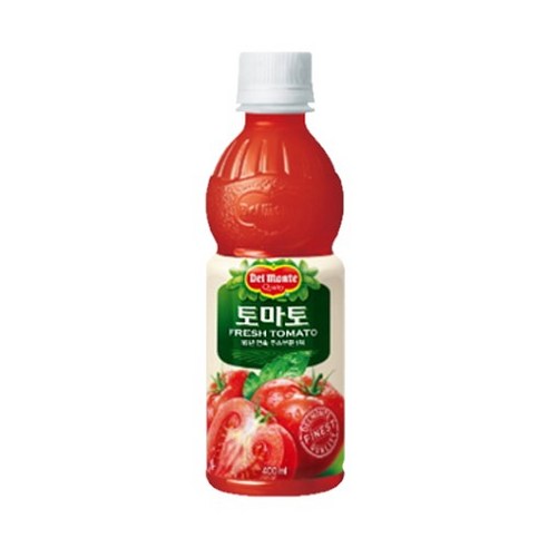 사랑주는쇼핑몰 롯데칠성음료 델몬트 토마토 400ml x 20페트, 20개