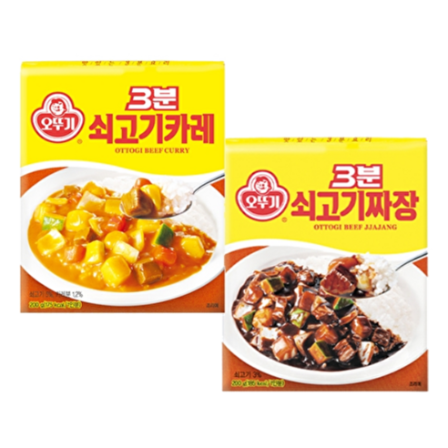 [KT알파쇼핑]오뚜기 3분 쇠고기카레 10개/짜장, 02. 3분쇠고기짜장10개