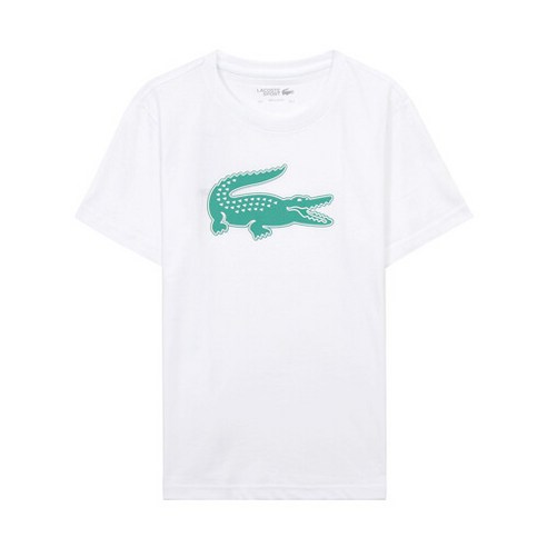 라코스테 남성 스포츠 빅크록 프린트 레귤러핏 반팔 티셔츠 TH2042-W1J