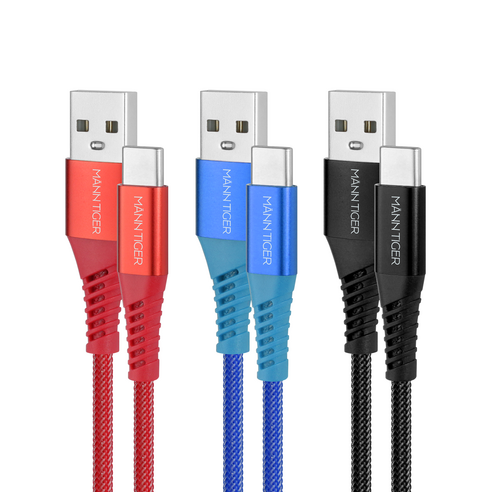 고속 충전을 위한 필수품: 만타이거 라딕스 USB A to C타입 3A 고속충전 케이블