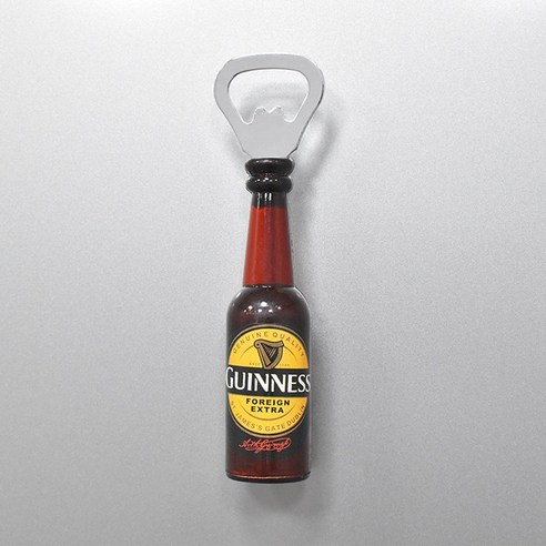 크리에이티브 와인 병따개 냉장고 자석 맥주 병따개, 냉장고 자석 기네스 병따개, 큰