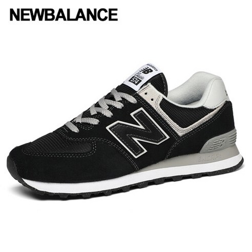 뉴발란스 574 스니커즈 블랙 운동화 ML574EVB