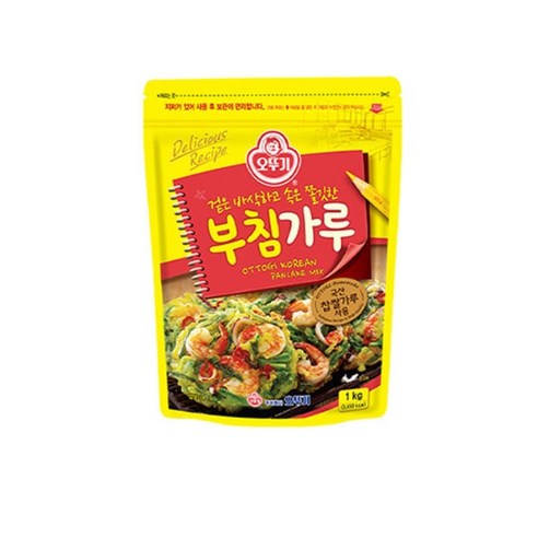 곰표부침가루 [뚜나샵] 오뚜기 부침가루1kg 1개 + 튀김가루 1kg 1개, 1세트 Best Top5