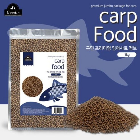 구딘 프리미엄 잉어사료 1Kg, 1개