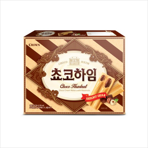 크라운 쵸코하임, 284g, 1개 과자/초콜릿/시리얼