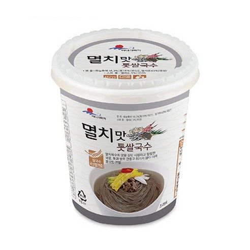 [바다속풍경] 멸치톳 쌀국수 컵라면 10개, 82g