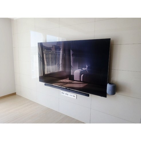 못질 없이 완성하는 공간 혁신, 무타공 벽걸이 TV 브라켓
