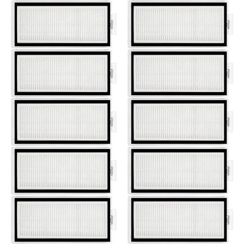 보내요 Odashen 로보락 청소기 로봇 물걸레 소모품 오다셴 10팩 샤오미용 로보록 Q7 맥스플러스 맥스 T8 로봇청소기용 필터 액세서리