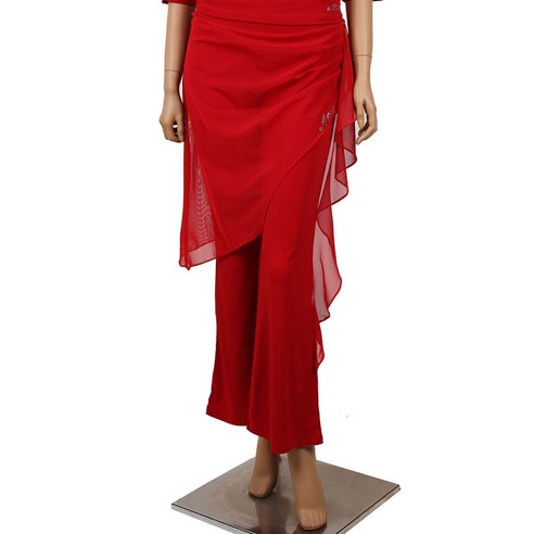 망사 랩바지 하나로 완성하는 우아한 발레핏