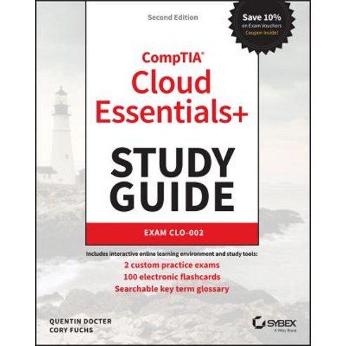 Comptia Cloud Essentials+ Study Guide: Exam Clo-002 Paperback, Sybex, English, 9781119642220