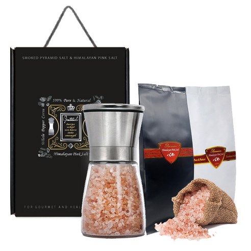 자연의 선물, 히말라야 핑크소금 그라인더로 특별함을 더하다 핑크솔트디럭스2호