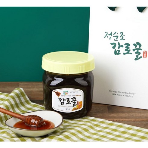 추석 선물로 최고인 오리지널 벌꿀 정순조감로꿀, 600g, 1개