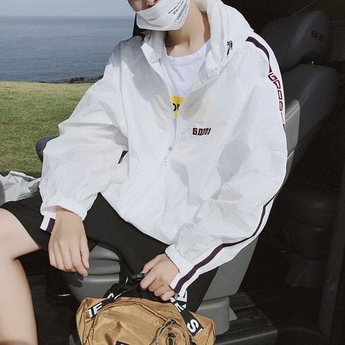 태양 보호 의류 남성 재킷 여름 새로운 초박형 버전 트렌드 재킷 잘 생긴 캐주얼 얇은 통기성 봄 의류