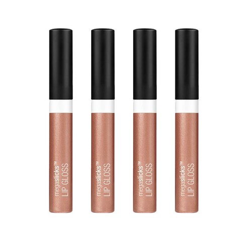 웻앤와일드 메가슬릭 립 글로스, Rose Gold, 4개, 5.4g