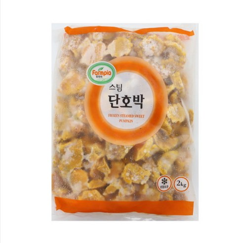 팜피아 스팀 단호박100% 유피 2kg, 1개