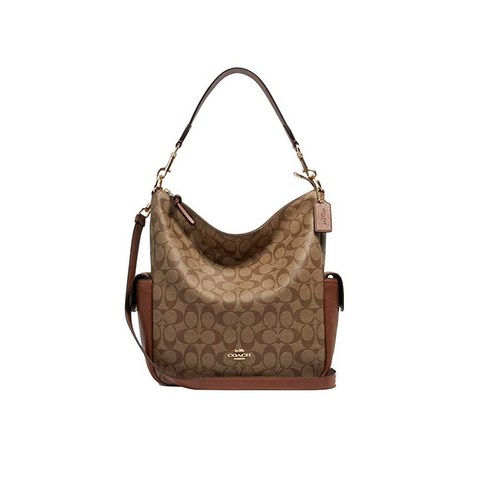 Coach Pennie 숄더백 블랙. 10 3/4\