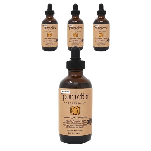 퓨라도어 20% 비타민 C 세럼, 118ml, 4개
