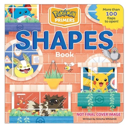 Pokémon Primers: Shapes Book 4 Board Books, Pikachu Press, English, 9781604382129