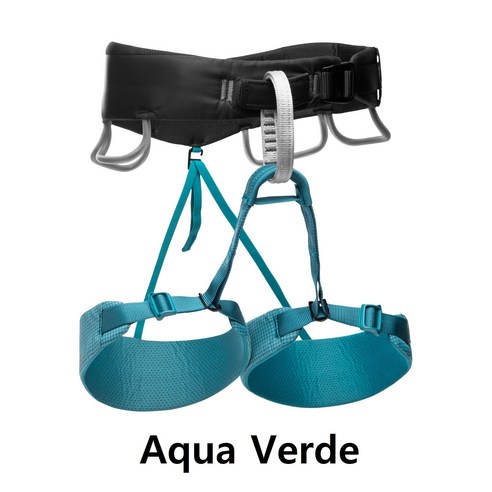블랙다이아몬드 여성용 모멘텀 안전벨트, Aqua Verde