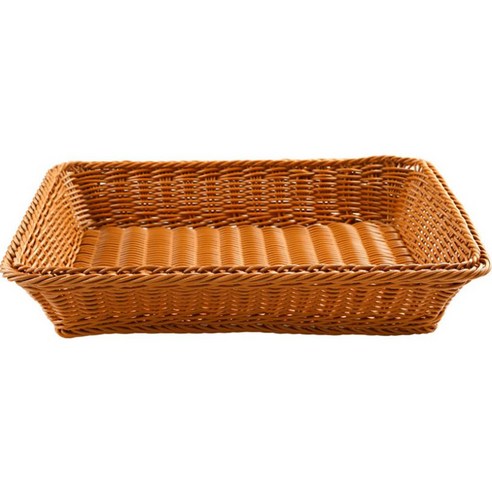 Moonlight Market Natural Square Flat Display Rattan Basket 籃子XL 