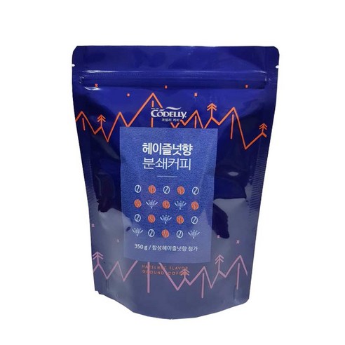 코델리커피 헤이즐넛향 분쇄커피 350g, 1개