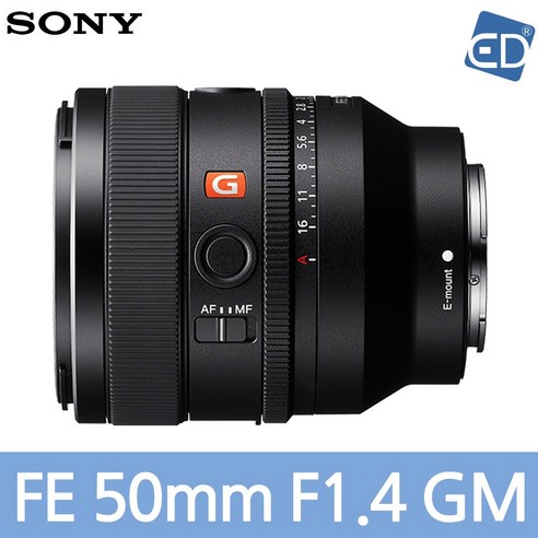 소니 FE 50mm F1.4 GM SEL50F14GM: 포트레이트, 저조도 및 일반 사진을 위한 뛰어난 대상 단렌즈