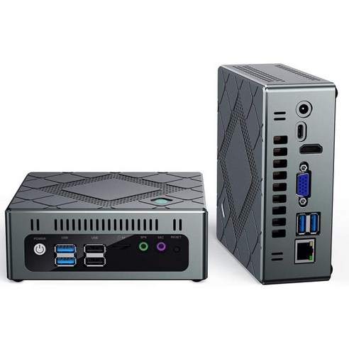 KAMRUI Thin Client 미니 PC 11th Intel 4 Core i7 1165G7 Iris Xe 그래픽 24GB DDR4 RAM 1TB NVMe SSD WiFi AX, i7-10810U|Win10 Pro, 16GB | 512GB