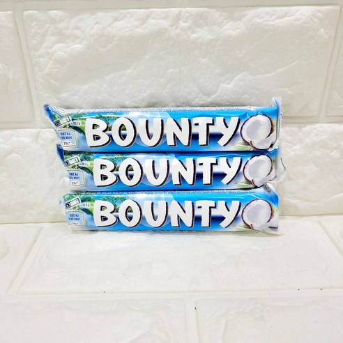 BOUNTY 코코넛 초콜릿, 1개, 57g