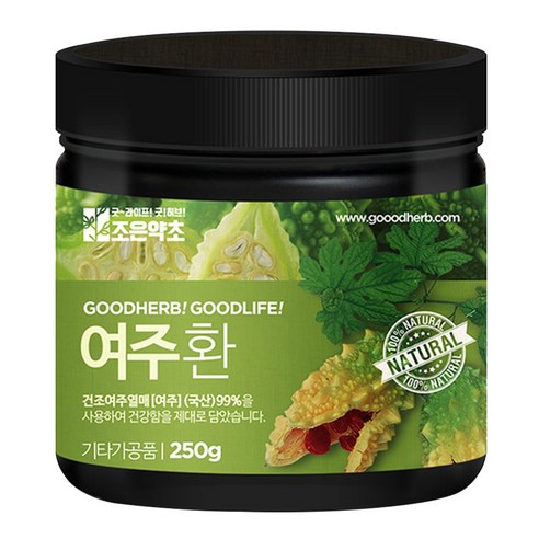 조은약초 프리미엄 여주 환 250g, 1개