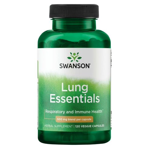 스완슨 Lung Essentials 500 mg 120 베지캡슐