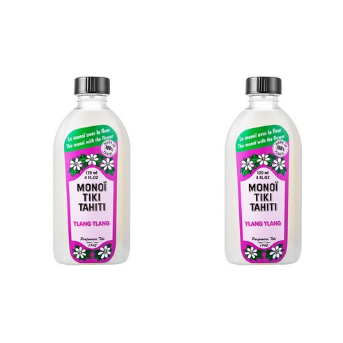 모노이티아레타히티 일랑 일랑 오일, 120ml, 2개