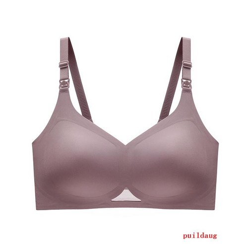 모유 수유 속옷 전면 오픈 버튼 원활한 임산부 브래지어