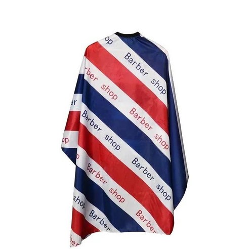 정전기 방지 미용사 앞치마 헤어 컷 케이프 미용실 가운 이발사 커팅 염색 살롱 스타일링 천, Stars Stripes Style