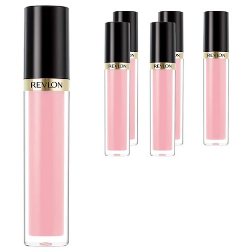 레브론 수퍼 러스트러스 립 글로스 3.8ml, Sky Pink, 6개