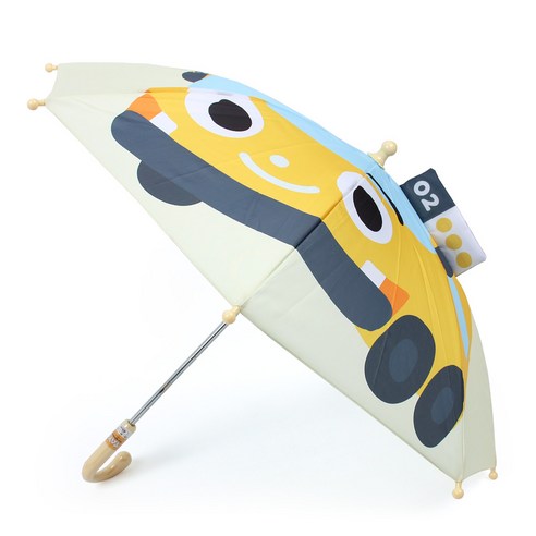 라니 케릭터 안전한 수동 케릭터 어린이 우산