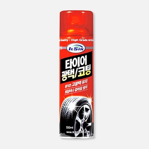 일신 타이어 광택/코팅 보호제 스프레이, 550ml, 1개