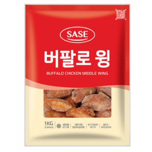 사세 버팔로 윙 1kg 1봉, 1개