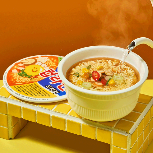 일상에 예술을 더하는 이도온화 육개장 컵라면 도자기