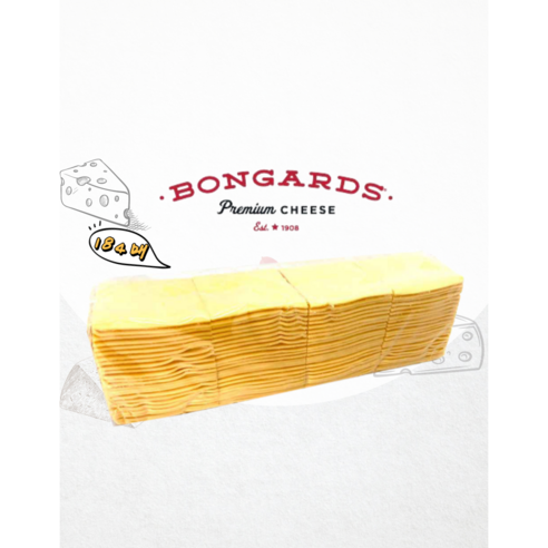 본가드 아메리칸 슬라이스 184매, 1개, 2.27kg