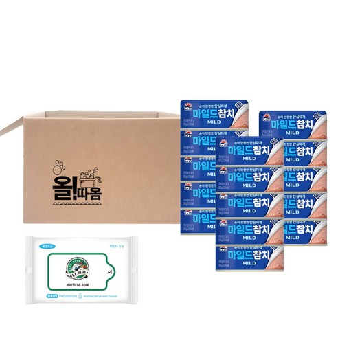 사조 마일드참치, 150g, 15개