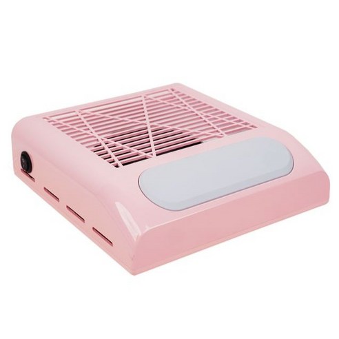 네일흡진기 추천 상품투랩 80W 고출력 네일흡진기 쏙오프 먼지흡입기 네일 필터형 셀프 네일샵용, 핑크, 1개 제품 사진
