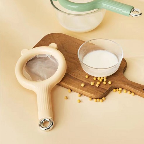 urkoteer 두유망체 초미세 착즙기 찌꺼기 스쿱, Beige