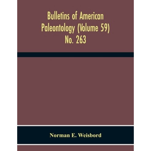 Bulletins Of American Paleontology (Volume 59) No. 263 Bibliography Of Cenozoic Echinoidea Including... Paperback, Alpha Edition, English, 9789354300202